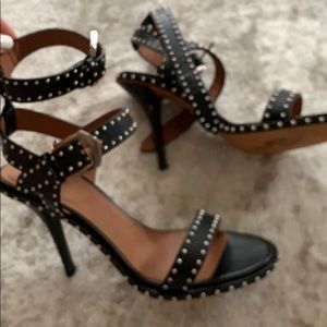 Givenchy Studded Buckle Strap Sandals
